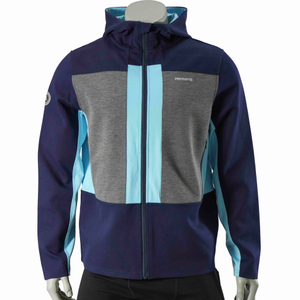 Mens Hiking Mountaineering Alpinism Running Color Blocked Zip Hoodie Jacket