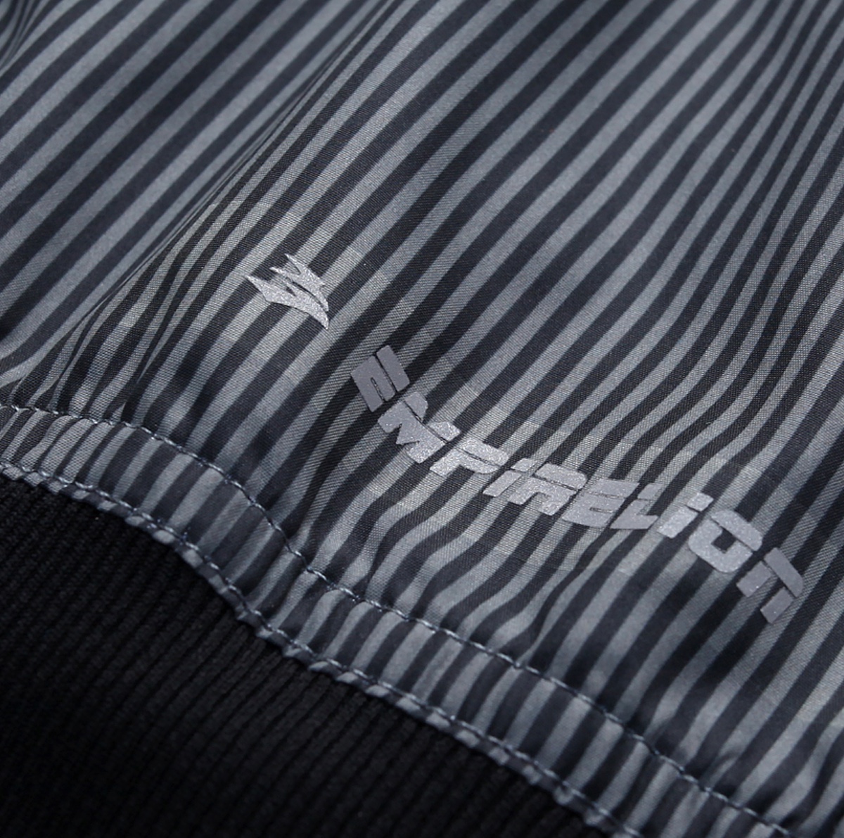 Reflective Logo Print front & back