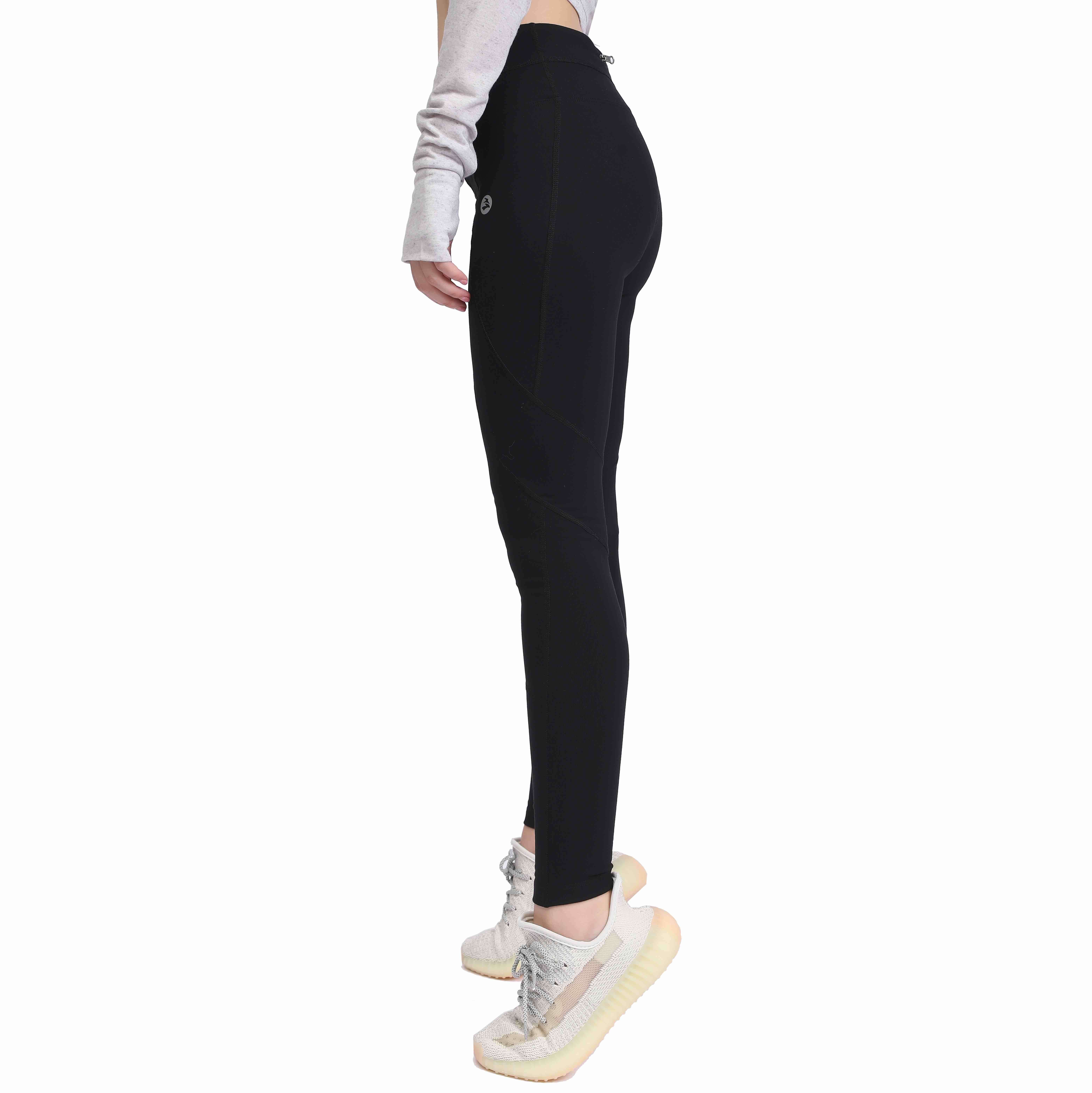 Women's Tummy Control Workout Running Yoga Leggings With Crotch Gusset