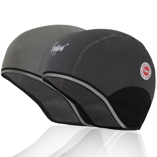 Ears Protection Thermal Helmet Liner Winter Reflective Beanie