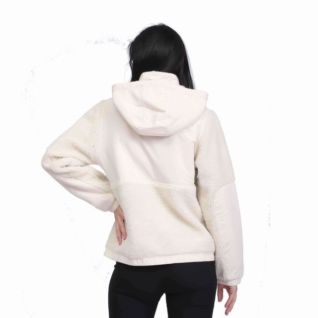 Women's Winter Thermal Sherpa Fuzzy Pullover Fleece Hoodies Jackets