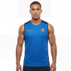 Mens Color Block Football Team Logo Vest