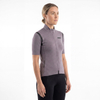 Womans Short-sleeved Sealed Trim Cycling Jersey