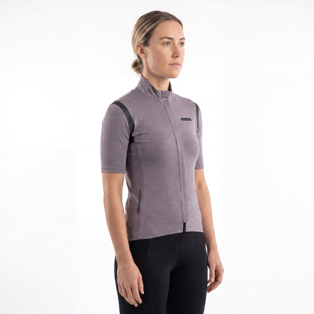 Womans Short-sleeved Sealed Trim Cycling Jersey