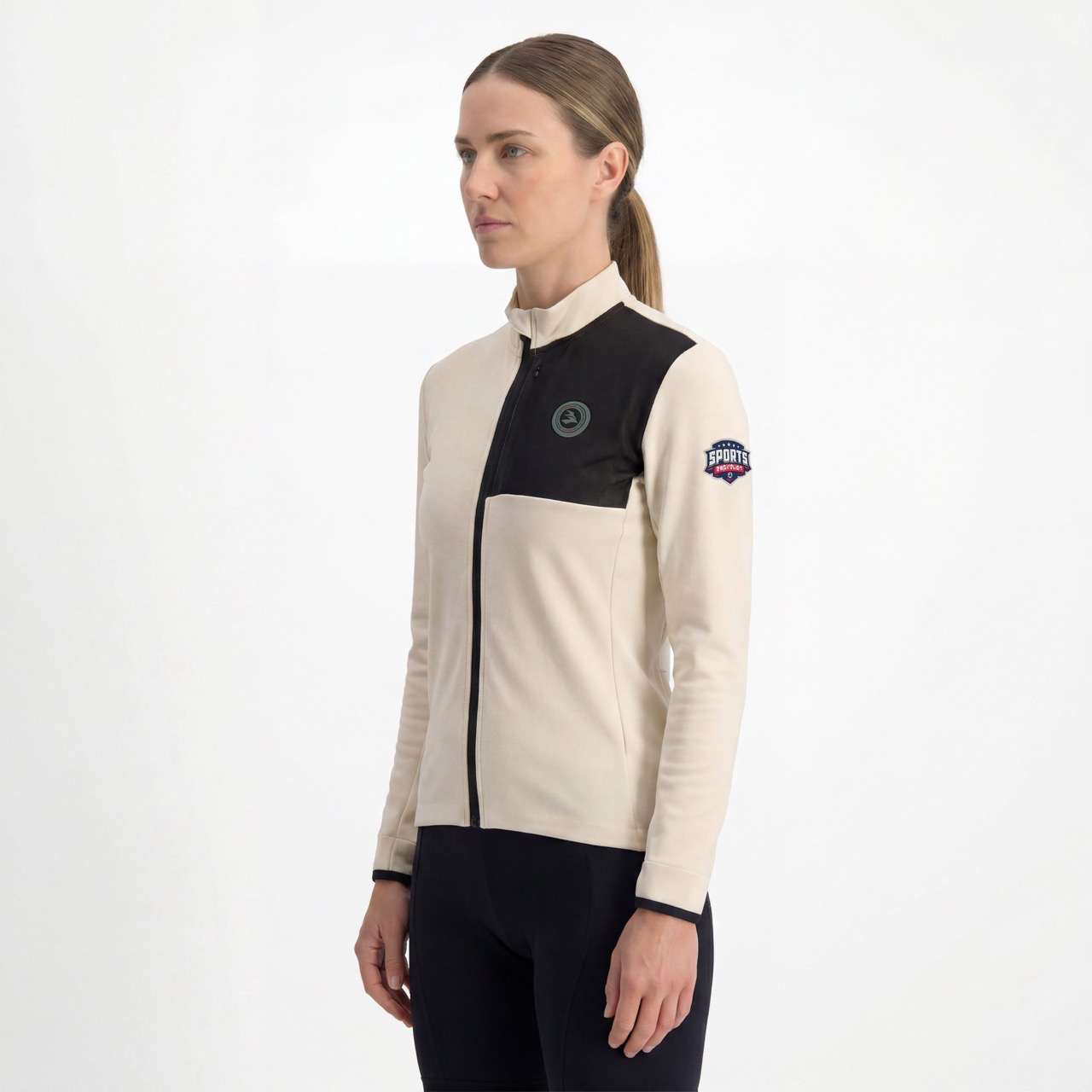 Womens Mesh Trim Pocket Cycling Jacket