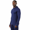 Mens Dry Feeling Baby Lock Baselayer High Cowl Hoodie 