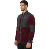 Mens Hiking Camping Windproof Shaggy Fuzzy Melange Fleece Shirts