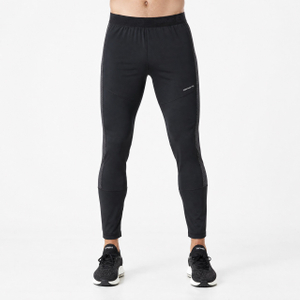 Mens Compression Baselayer Reflective Trims Active Slim Fit Pants
