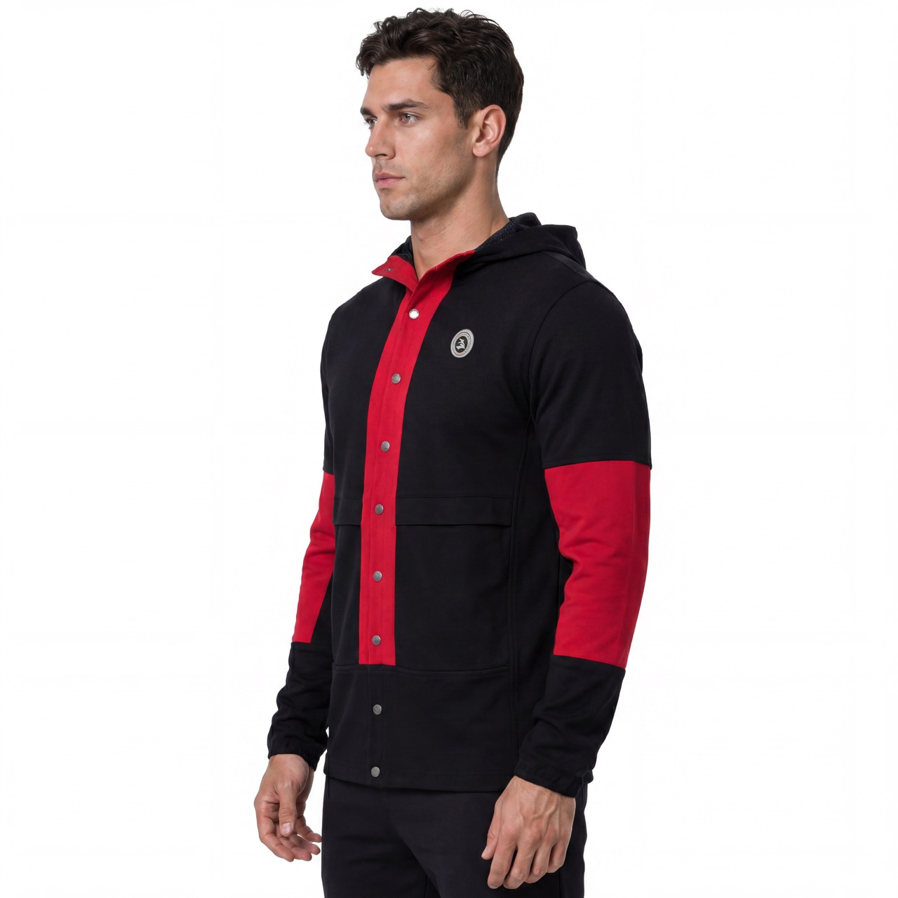 Snap-up Hiking Mountaineering Alpinism Running Hoodie Top