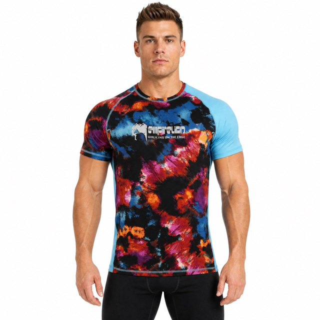 Mens Boys Print Rock Climbing T-shirts