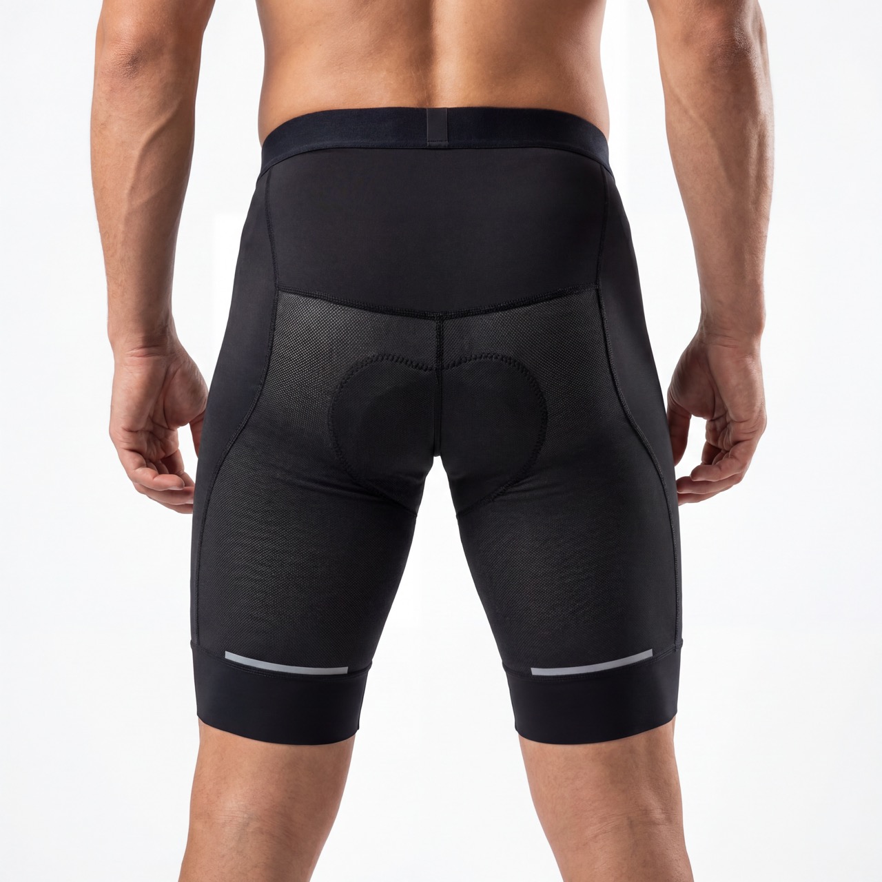 Mens Mesh Panel Cycling Short