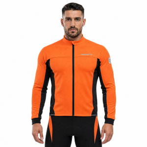 Mens Middle Weight Cycling Jersey Jacket 