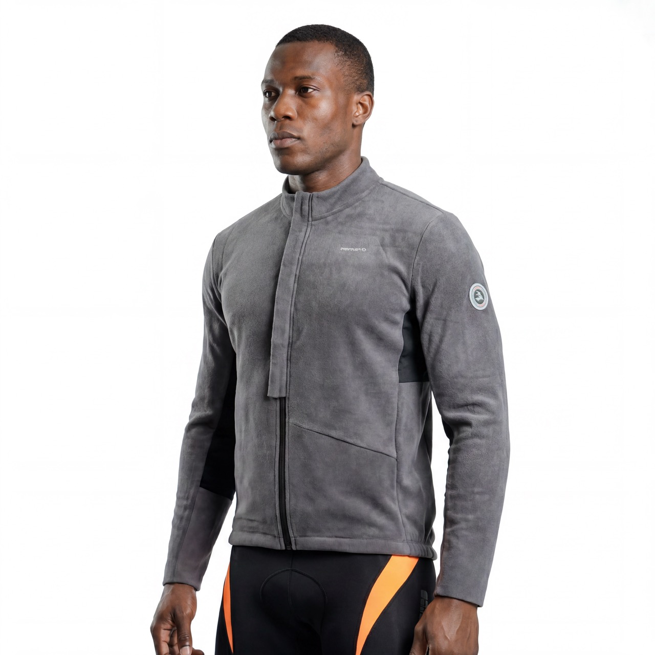 Mens Heavy Weight Bonded Fleece Winter Cycling Jacket