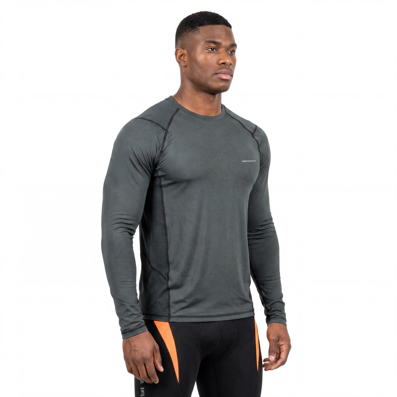 Base Layer Mesh Panels Long Sleeve Top 