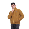 Men's Heavy Anti-Static Polar Fleece Hiking Zipper Short Jacket Winter Top