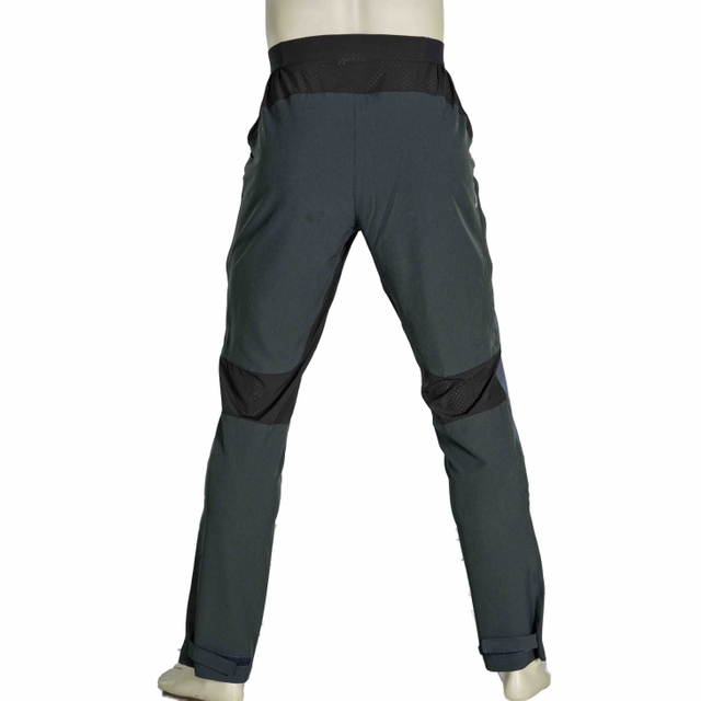 Mens Lightweight Hiking Pants Mesh Panel Breathable Trekking Trousers