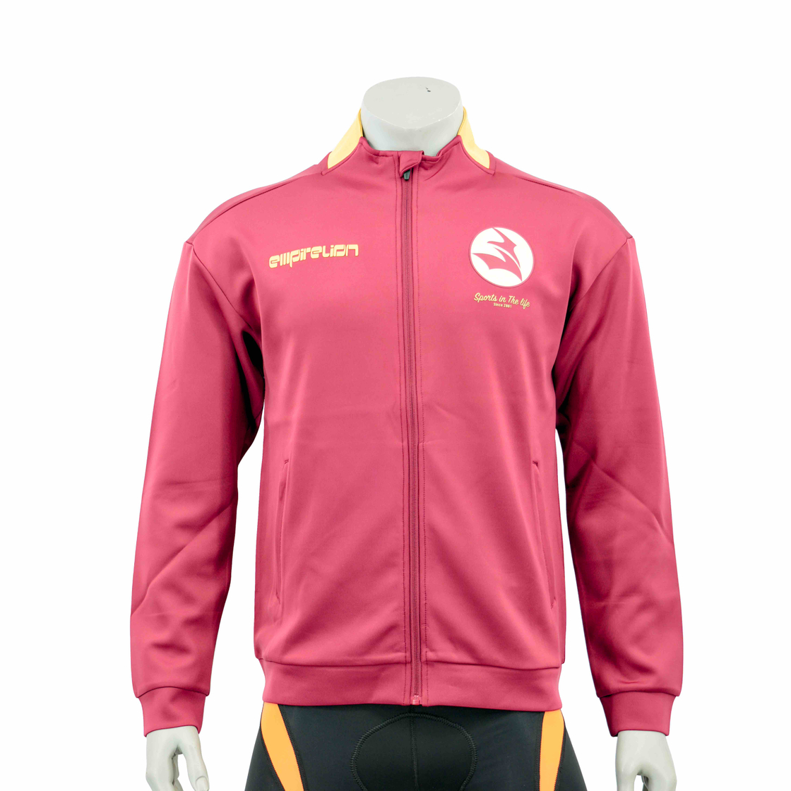 Mens Oversize Logo Print Sports Jacket