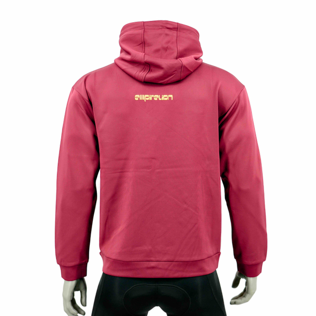 Mens Oversize Logo Print Sports Zip Through Hoodie 