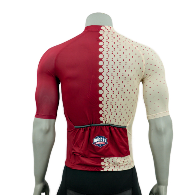 Allover Print Short-sleeved Cycling Bike Jersey