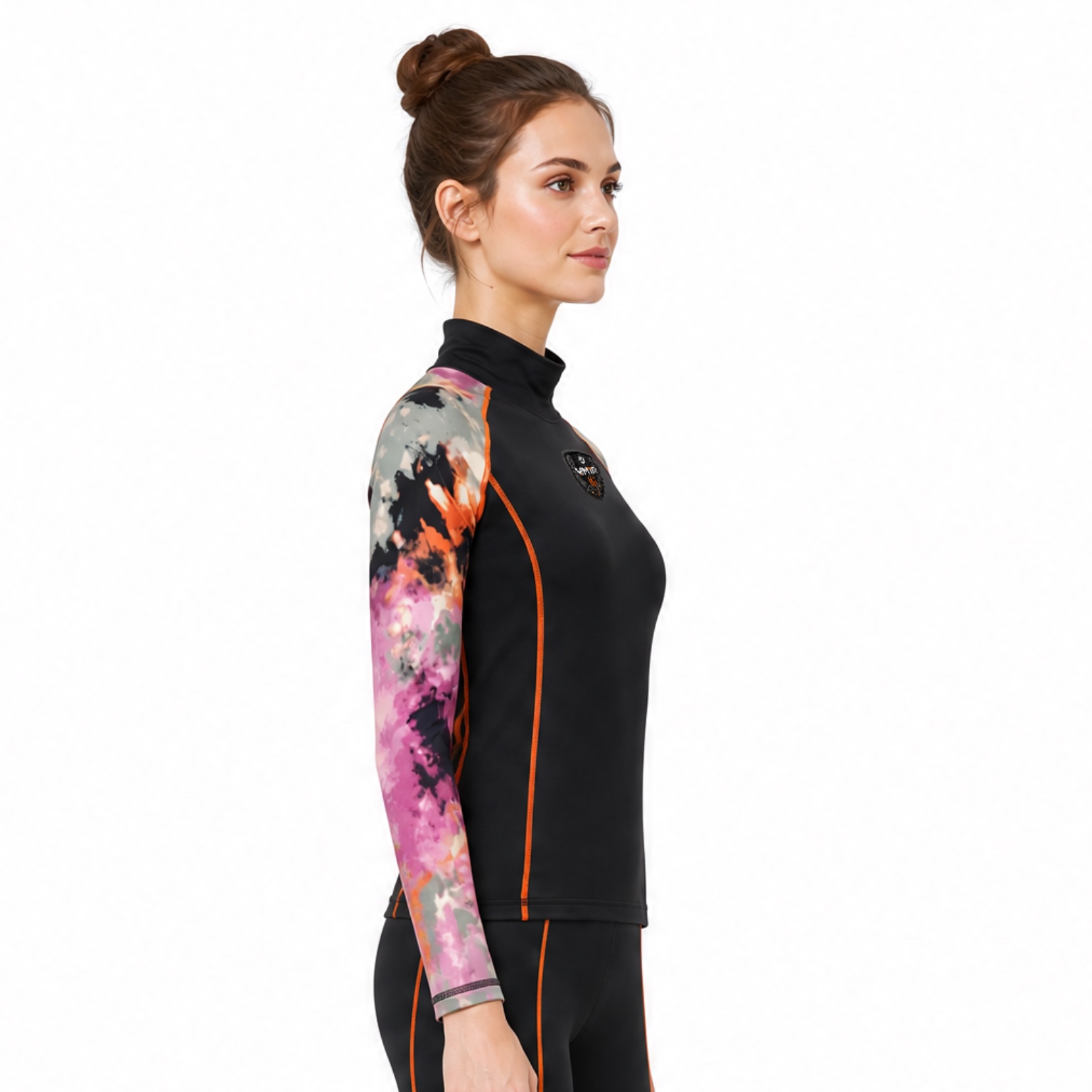 VMTR Women Long Sleeve Skivvie Tops