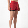 Womens Allover Print Running 2 in 1 Shorts