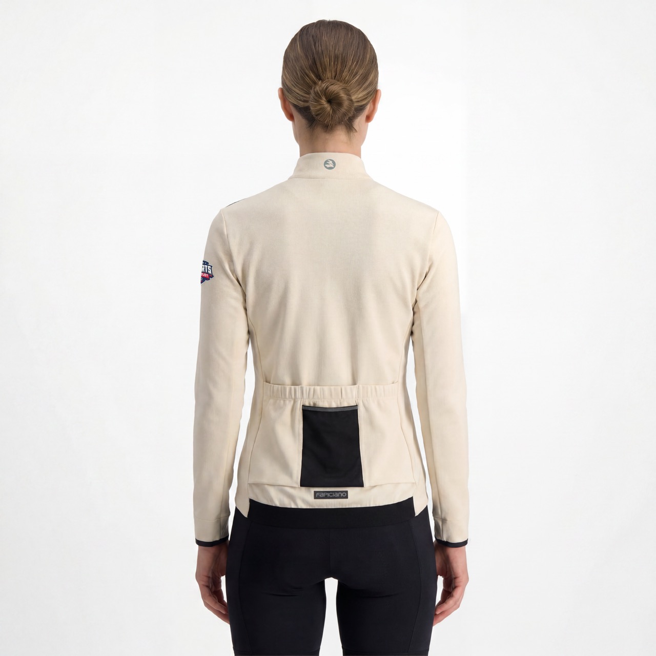 Womens Mesh Trim Pocket Cycling Jacket