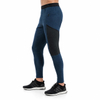 Mens Merino Wool Baselayer Color Blocked Pants