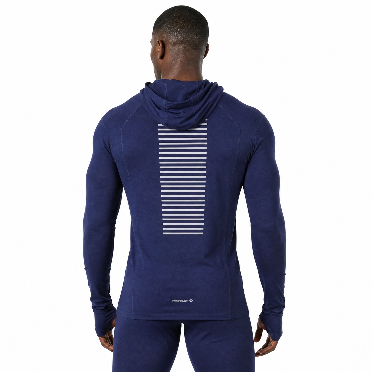 Mens Dry Feeling Baby Lock Baselayer High Cowl Hoodie 