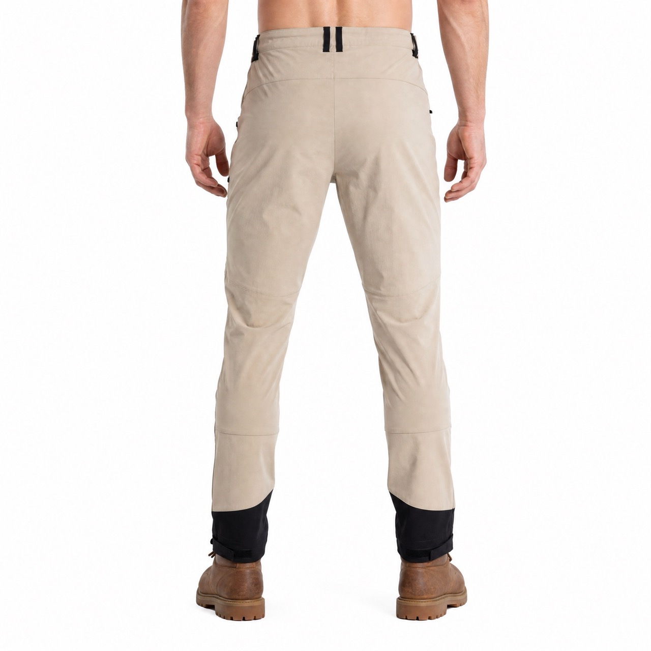 Mens Lightweight Hiking Pants Stylish Panel Breathable Trekking Trousers