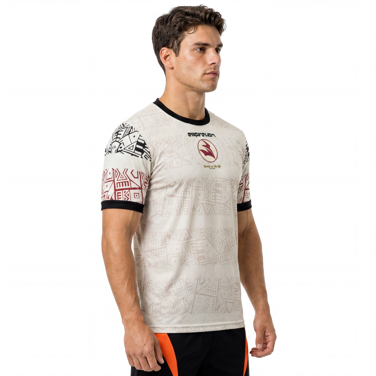 Mens Full Print Sports T-shirt