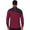 Mens Trekking Hiking Camping Color Block Zip Pocket Shirts