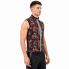 Men's Allover Print Water Proof Wind Vest