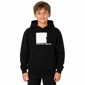 Boys Rock Climbing Printed Over Shoulder Hoodie