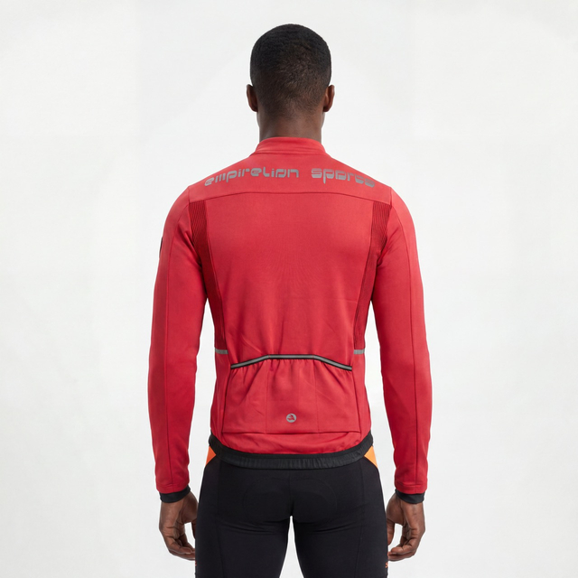 Mens 2 Pcs Set Rib Panel Wind Proof Cycling Jacket