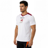 Mens V Neck Soccer Jersey T-shirt
