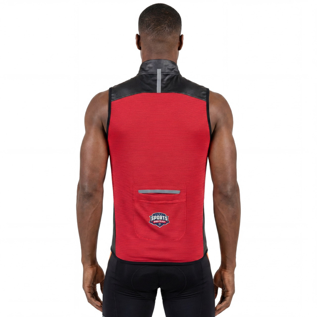Men's Color Block Light Weight Wind Vest