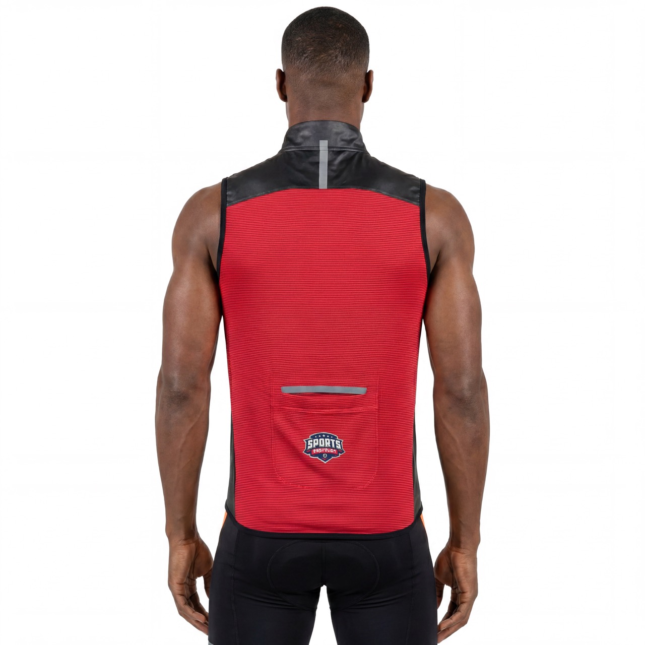 Men's Color Block Light Weight Wind Vest