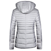 Women's Hooded Warm Cosy Water-Resistant Recycle Polyester Puffer Short Jacket