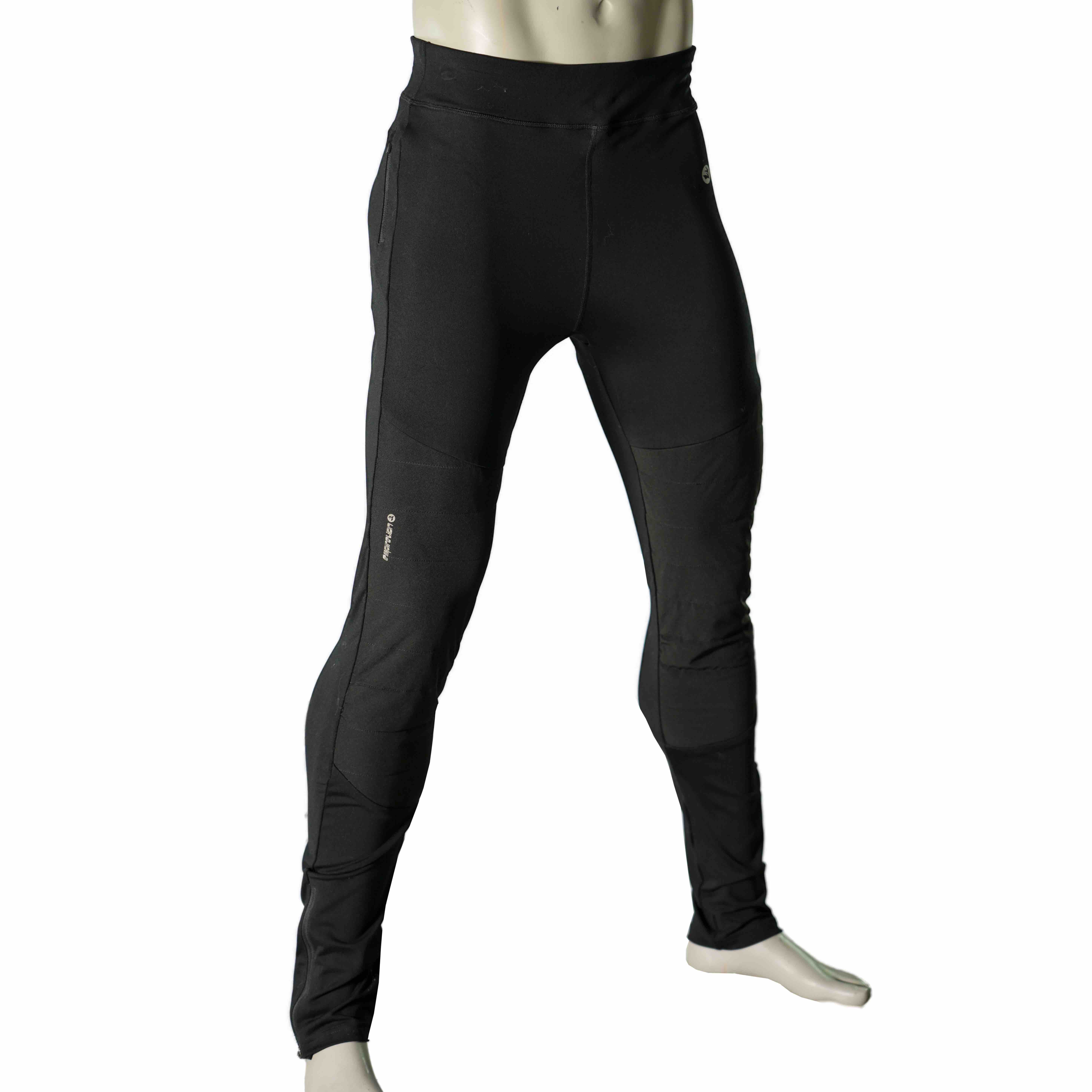 Mens Wind Proof Outdoor Quilting Padded Knee Warm Legging
