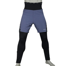Mens Wind Proof High waist band Baselayer 2 in 1 pant