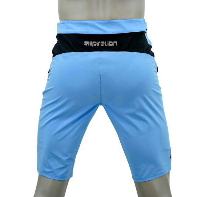 Mens Cycling Hikiing Zipper Pockets Short