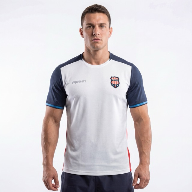 Colorblock T-shirts football Team Tops 