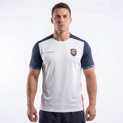 Colorblock T-shirts football Team Tops 