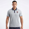 Mens Colorblock Polo Shirt Footabl Trian Tops