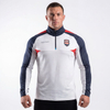 Mens Football Long Sleeve Colorblock Tops