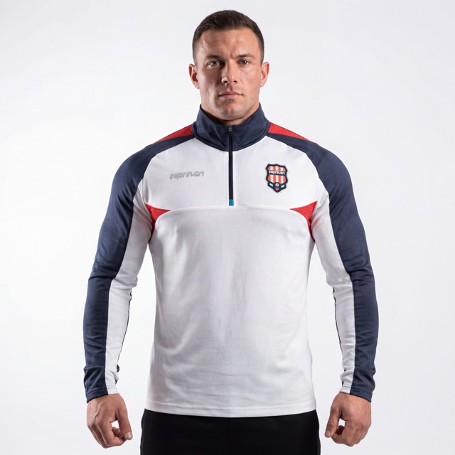 Mens Football Long Sleeve Colorblock Tops