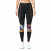 VMTR Women Light Weight Print Panels Legging Pant