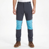 Mens Knee Warm Panels Pants Color Block Trekking Trousers