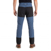 Mens Full Side Zippers Opening Hiking Trousers Color Block Snow Pant