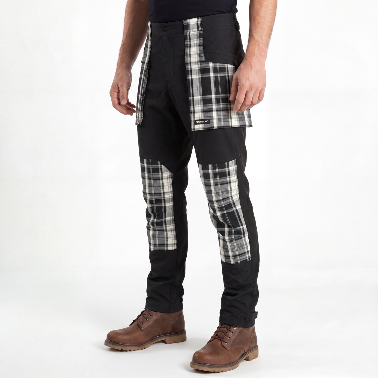 Mens Camouflage Big Sise Pockets Active Pant